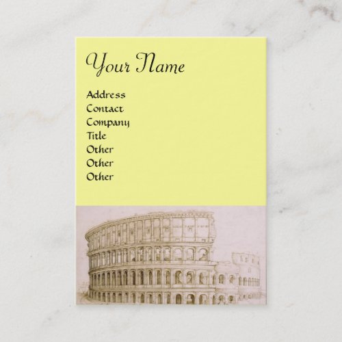 COLOSSEUM BUSINESS CARD