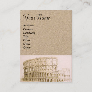 COLOSSEUM /Classic Architecture,Architect Kraft Business Card