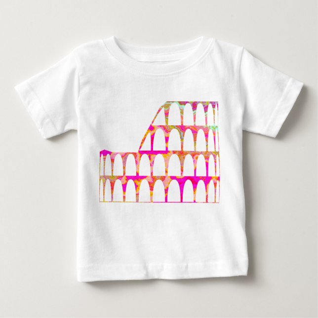 Colosseum - Color Texture Baby T-Shirt (Front)