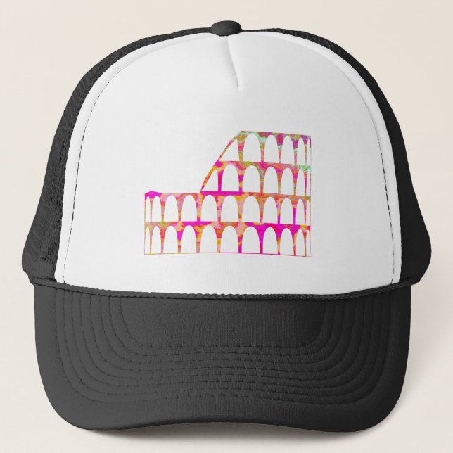 Colosseum - Color Texture Trucker Hat (Front)