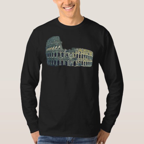 Colosseum in Rome 3 T_Shirt