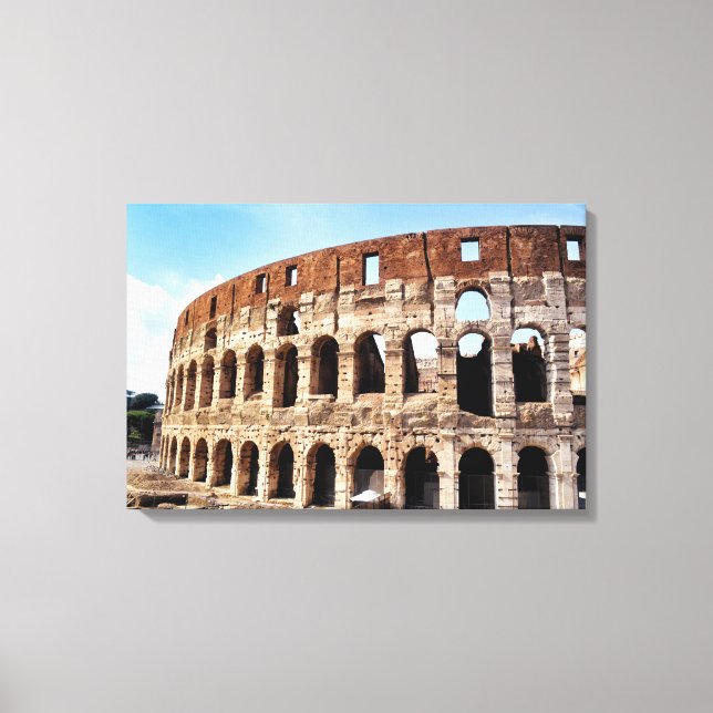 Colosseum in Rome Canvas Print (Front)