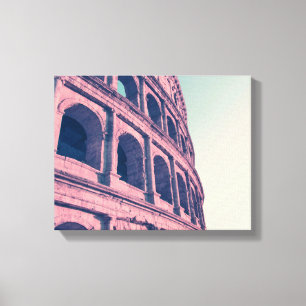 Colosseum in Rome. Monumental 3-tiered Roman Canvas Print