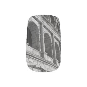 Colosseum in Rome. Monumental Roman amphitheater Minx Nail Wraps