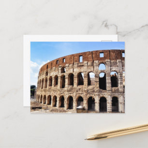 Colosseum in Rome Postcard