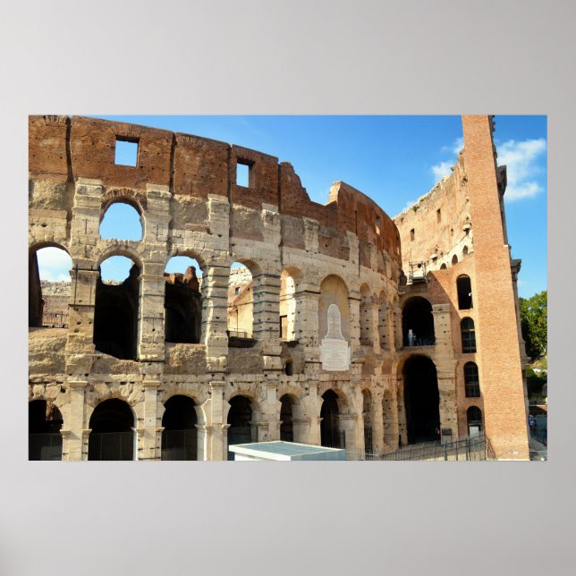 Colosseum in Rome Poster (Front)