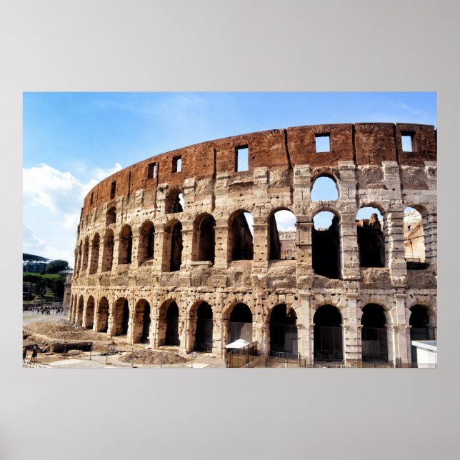 Colosseum in Rome Poster (Front)