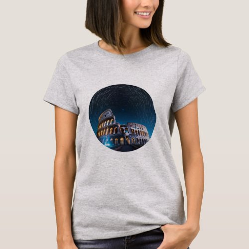 Colosseum in Rome T_Shirt