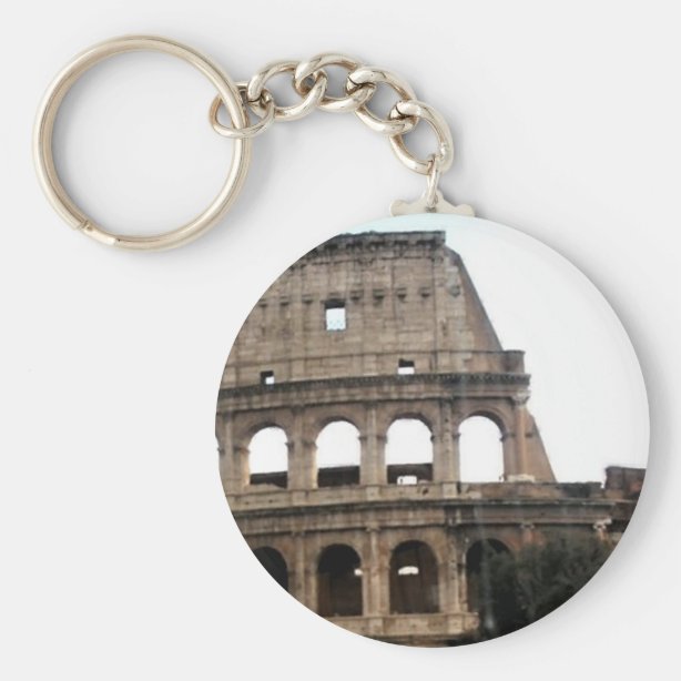 Rome Keychains No Minimum Quantity Zazzle