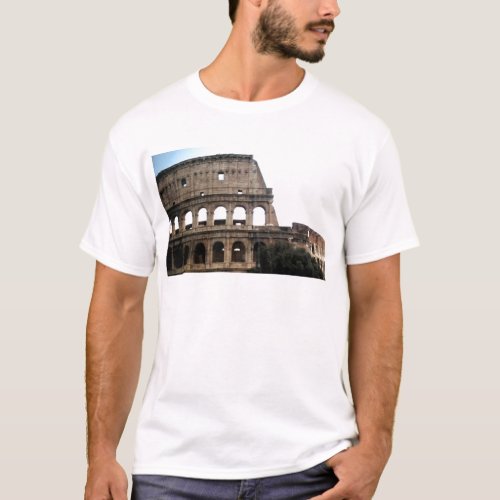 Colosseum Italian Travel Photo T_Shirt