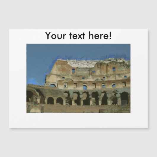 Colosseum painting, Rome (Front)