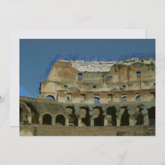 Colosseum painting, Rome (Front/Back)