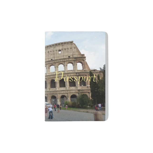 Colosseum passport passport holder (Front)