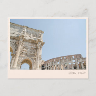 Colosseum Postcard Italian Postcard from Rome