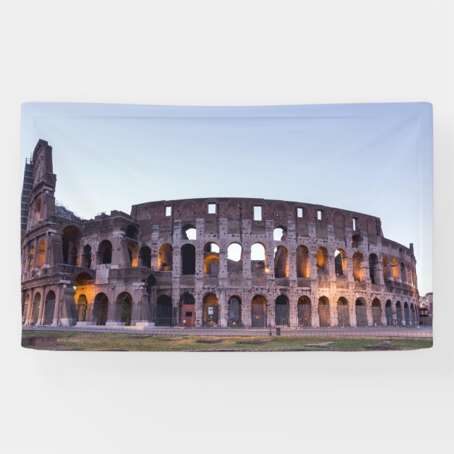 Colosseum - Rome - Italy Banner (Horizontal)