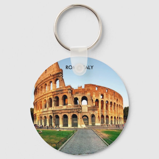 COLOSSEUM, ROME ITALY KEYCHAIN (Front)