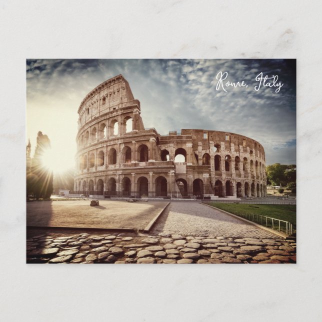 Colosseum. Rome, Italy Postcard (Front)