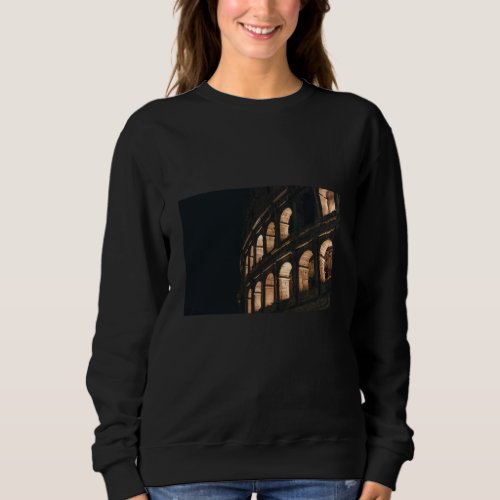 colosseum rome italy travel europe sweatshirt