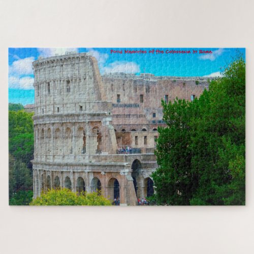 Colosseum Rome Jigsaw Puzzle
