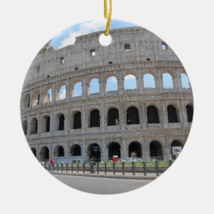 Colosseum Rome On! Ceramic Ornament