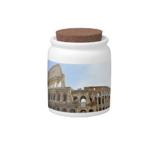 Colosseum Rome Photography Candy Jar