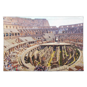 Colosseum Rome Photography Placemat