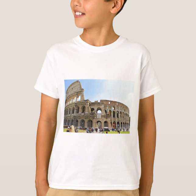 Colosseum Rome Photography T-Shirt (Front)
