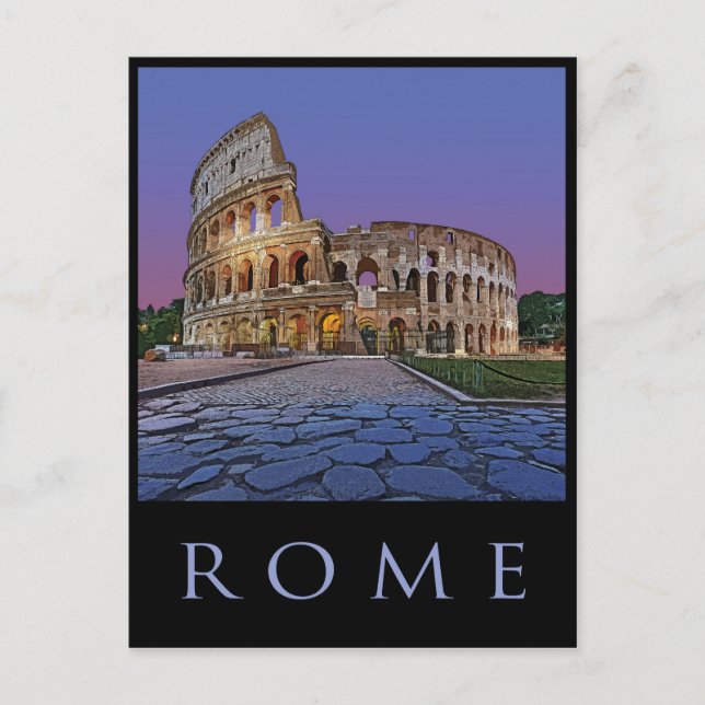 Colosseum,Rome, Postcard (Front)