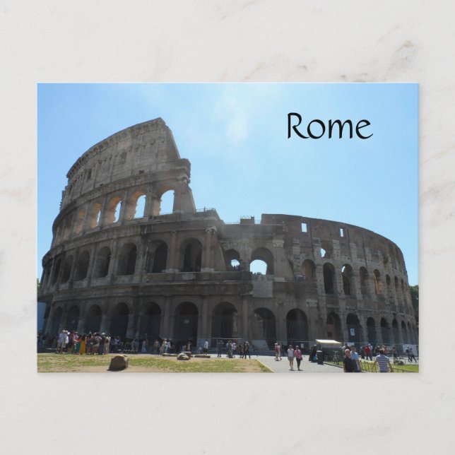 Colosseum- Rome Postcard (Front)