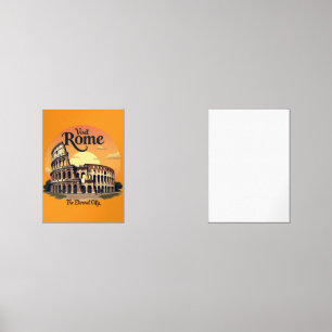 Colosseum Rome Vintage Design Wall Art Sets