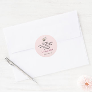 Colossians 2:13–15 Christian Affirmation Sticker