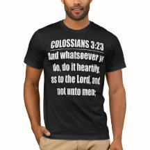 Colossians 3:23 Bible Verse Typography Christian