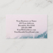 Colossians 3:2 Set your minds on things above Business Card (Back)