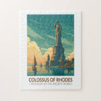 Colossus of Rhodes Seven Wonders of the World Art