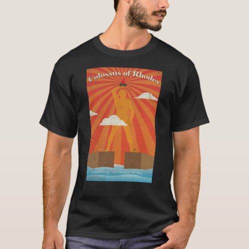 Colossus of Rhodes the Ancient Wonder T_Shirt