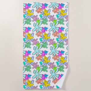 Colour Burst Beach Towel