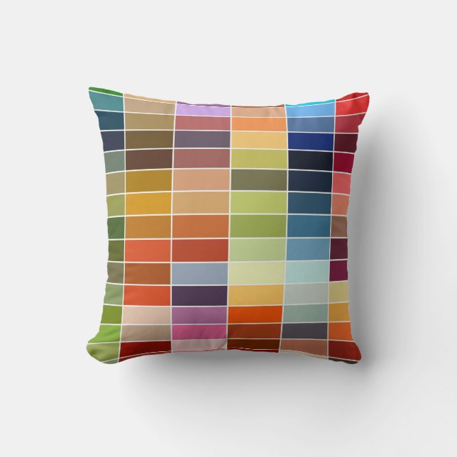 Colour Choice Reversible Throw Pillow (Front)