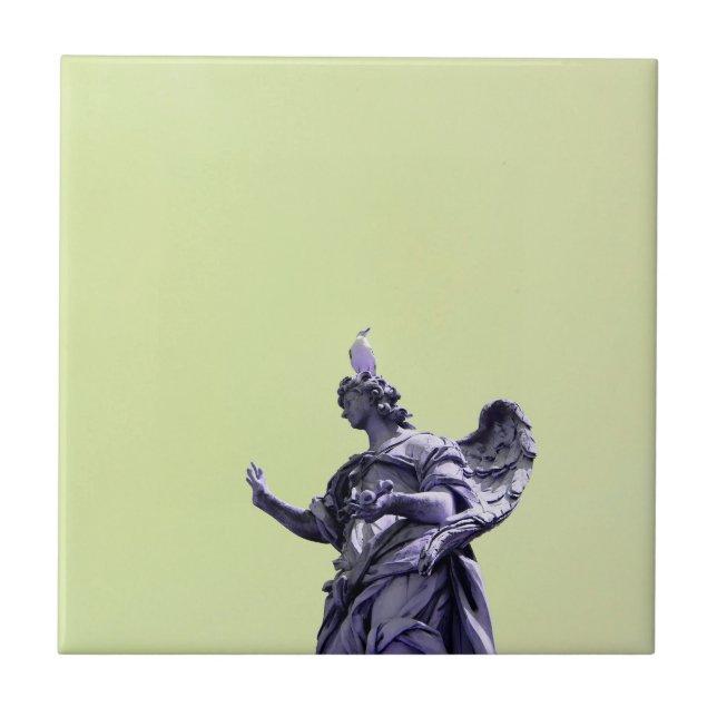 Colour effect, filtered, modern simple photography ceramic tile (Front)