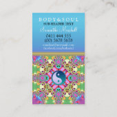 Colour Energy YinYang New Age Business Cards (Back)