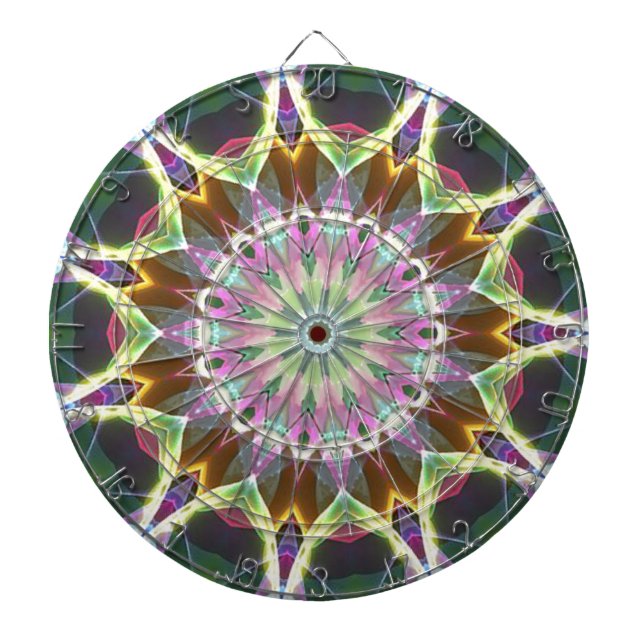 Colour Explosion Dart Board (Front)