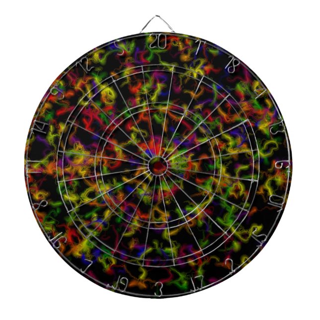 Colour explosion dart board (Front)