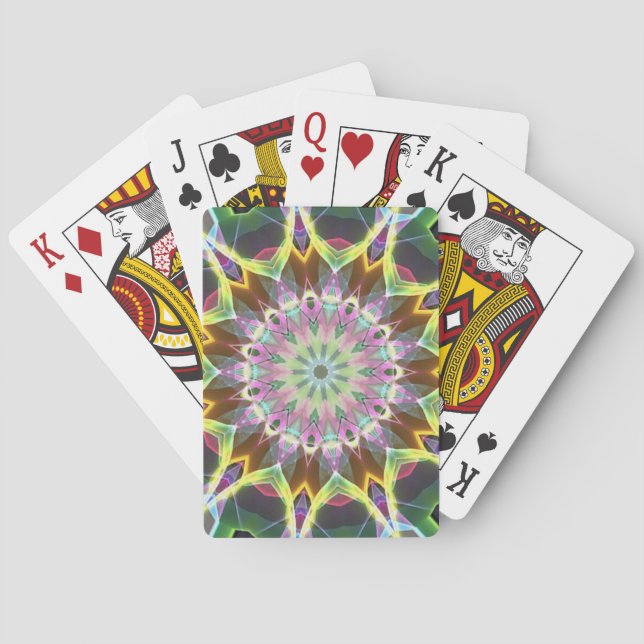 Colour Explosion Poker Cards (Back)