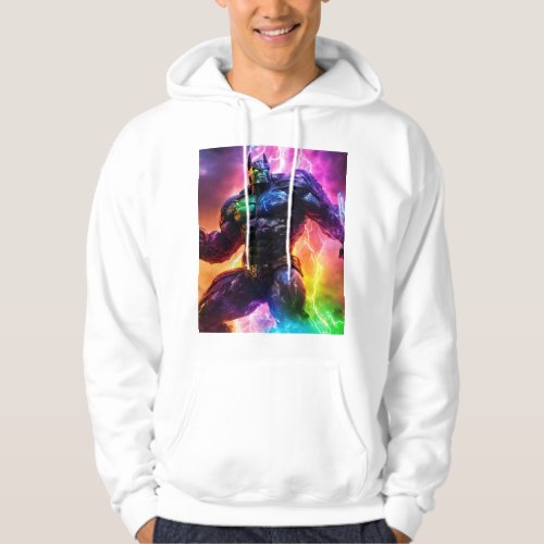 Colour full super hero  hoodie