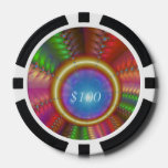 Colour High Poker Chips at Zazzle