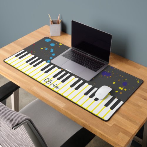 Colour Music Personalized  Desk Mat
