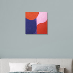 "Colour Negotiation" Colourful Abstract Art Foam Core Photo Tile
