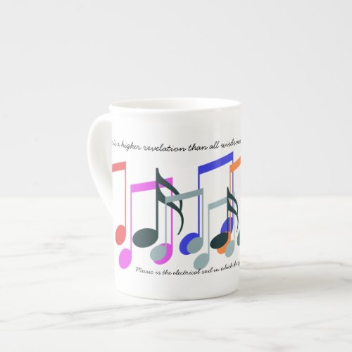 Colour of Music Notes Mugs