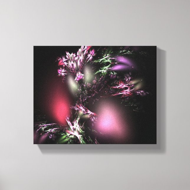 colour-of-nature-fractal canvas print (Front)