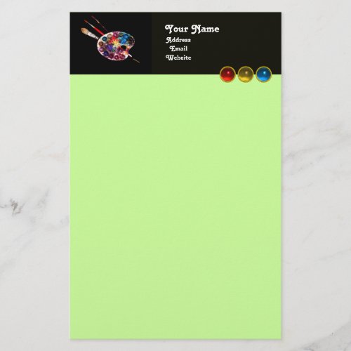 COLOUR PALETTE green Stationery