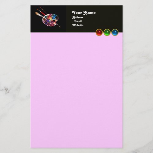 COLOUR PALETTE pink Stationery